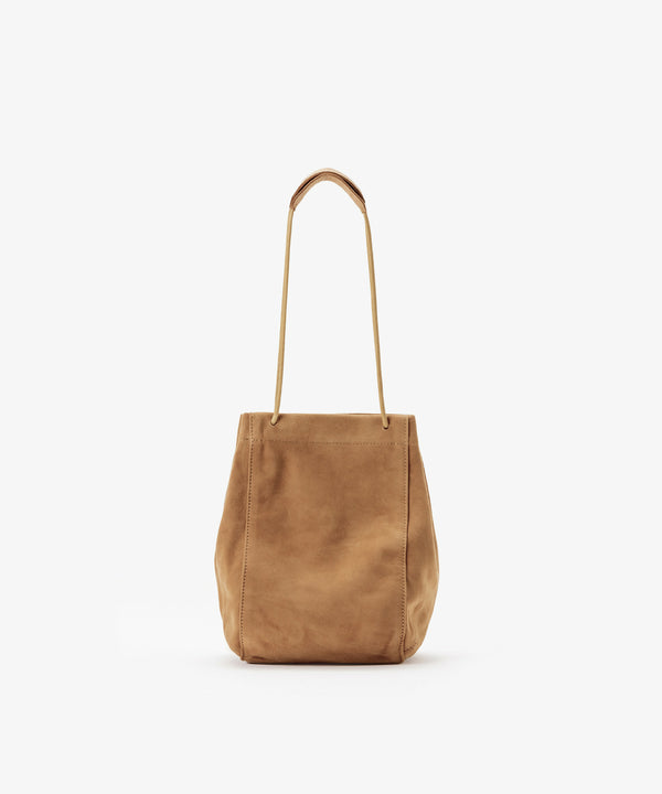 DRAWSTRING BAG|SHEEP SUEDE
