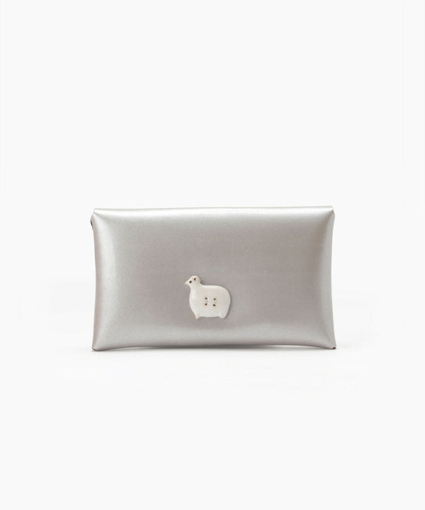 SPLIT-LEATHER POUCH|with card pocket