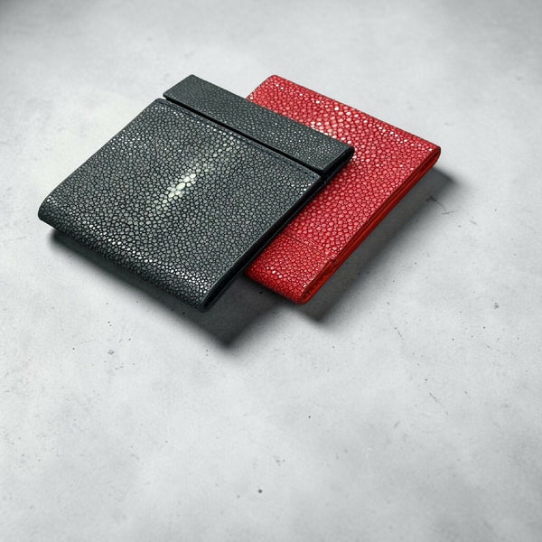 Stingray Leather Money Clip