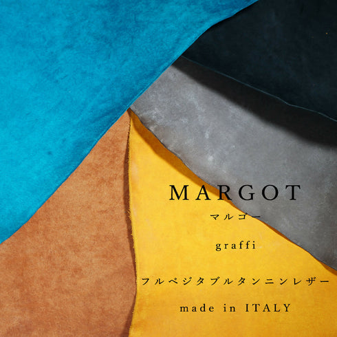 イタリア・Virgilio Conceria Artigiana社が手掛ける「MARGOT」を使用しています。