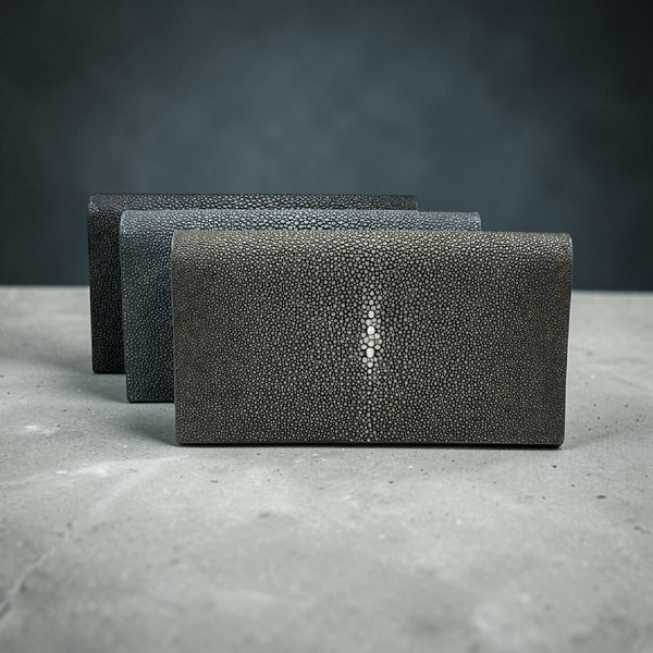 Stingray Leather Long Wallet