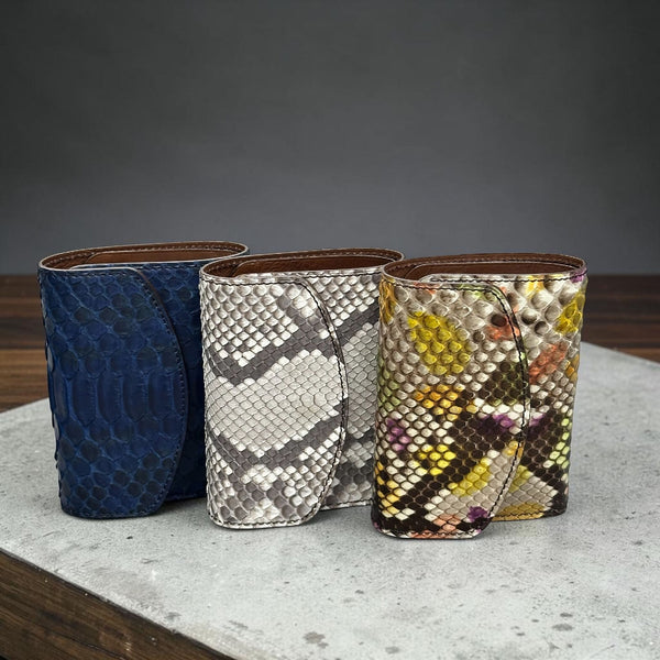Python Mini Trifold Wallet