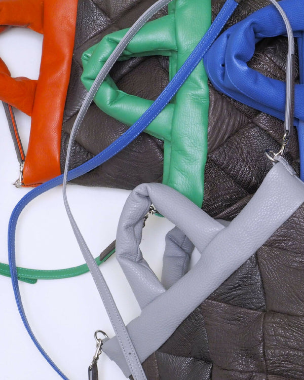 PUKU オーストリッチレザー ショルダーバッグ