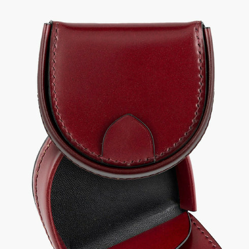 外装(コードバン):Burgundy、裏地(国産羊革):Black