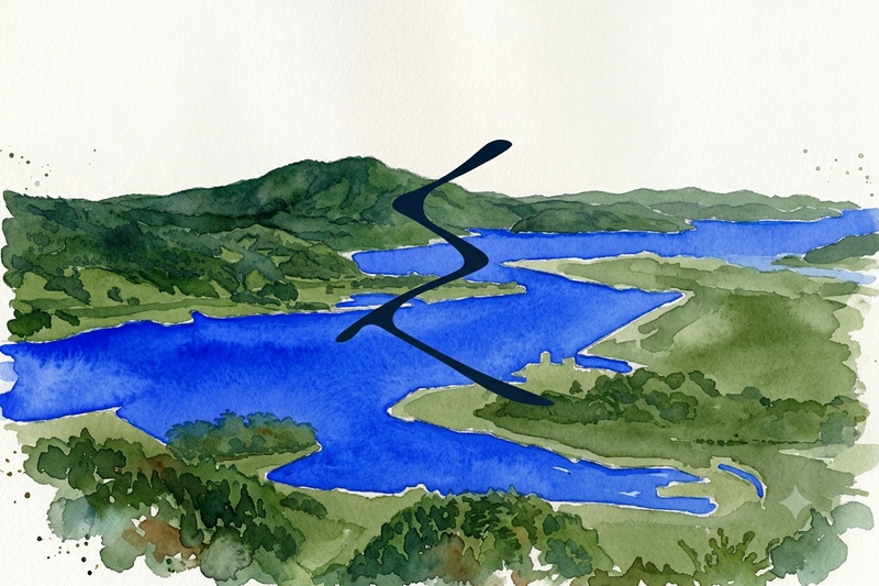 ロゴに込めた「安波山」と「気仙沼の内湾」の想い