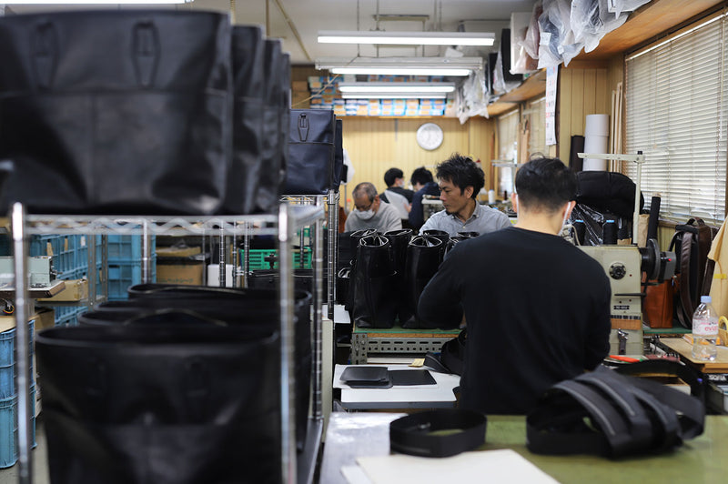 70年以上、鞄をつくり続けてきた工房